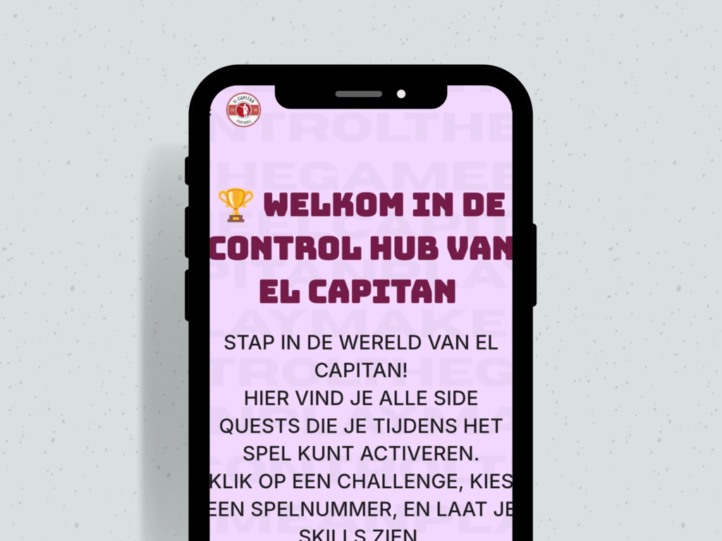 El Capitan Quizbox – voetbalquizspel doos