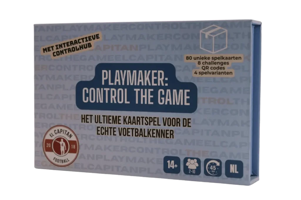 El Capitan Playermaker: Control the Game – voetbalkaartspel doos